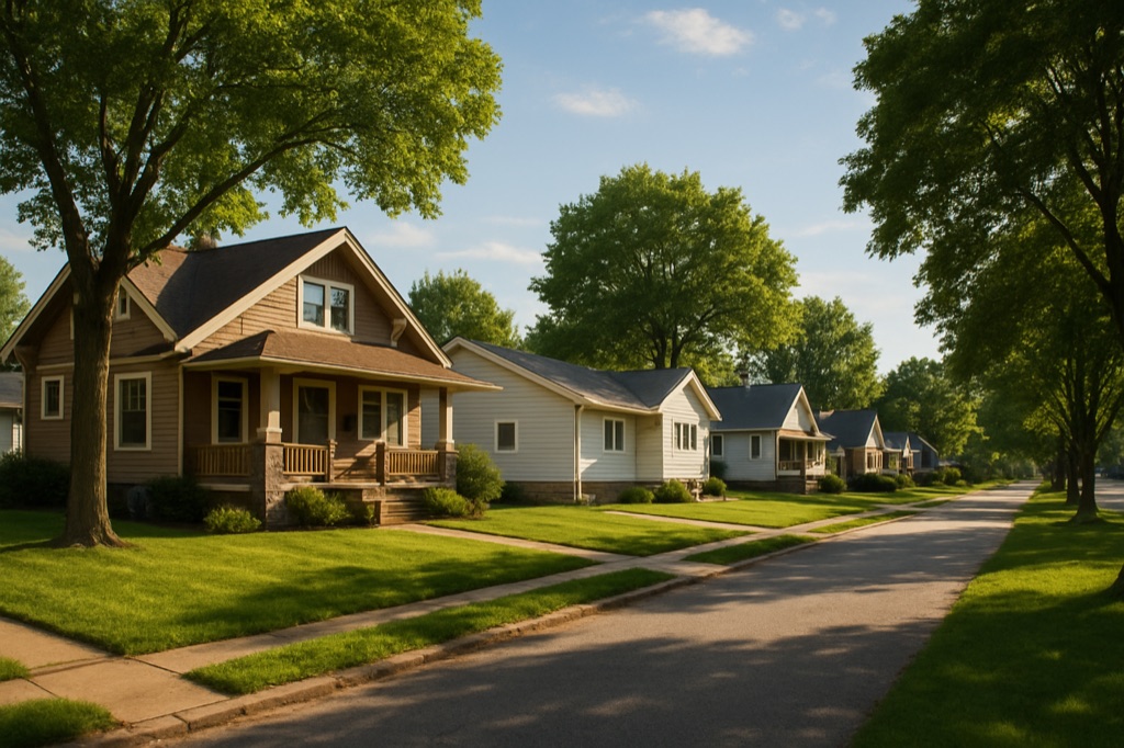 Wausau WI homes — Craftsman bungalows and ranch houses