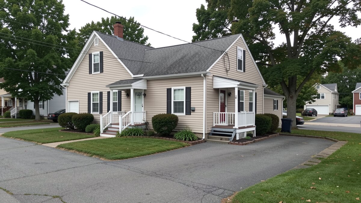 older small rental duplex or compact multifamily home in Barnstable Town Massachusetts