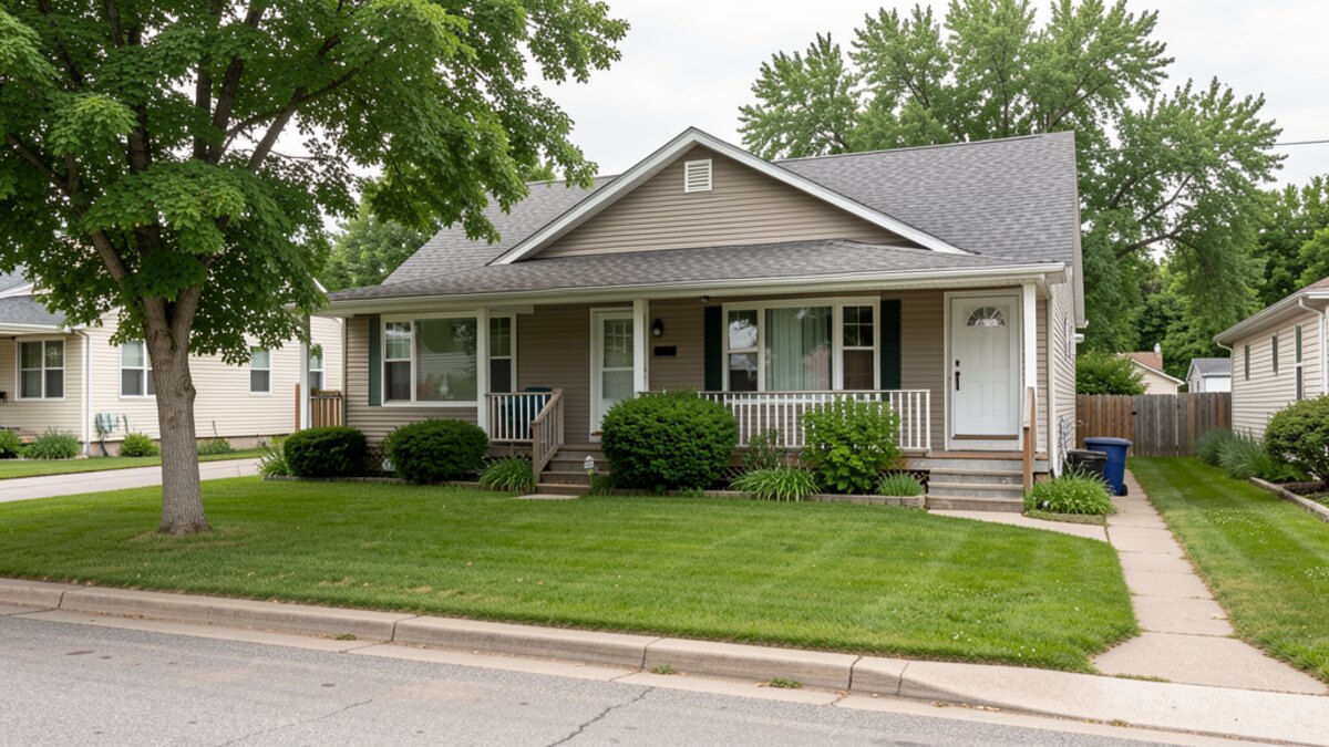 Representative older Bismarck North Dakota residential home