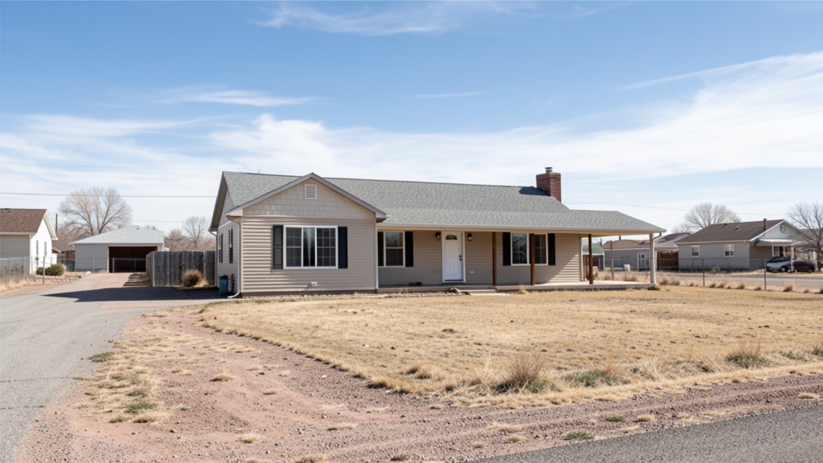 Representative older Cheyenne Wyoming residential home