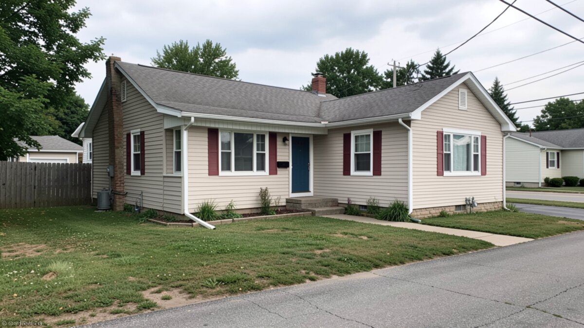 older small rental or duplex property in Coshocton Ohio