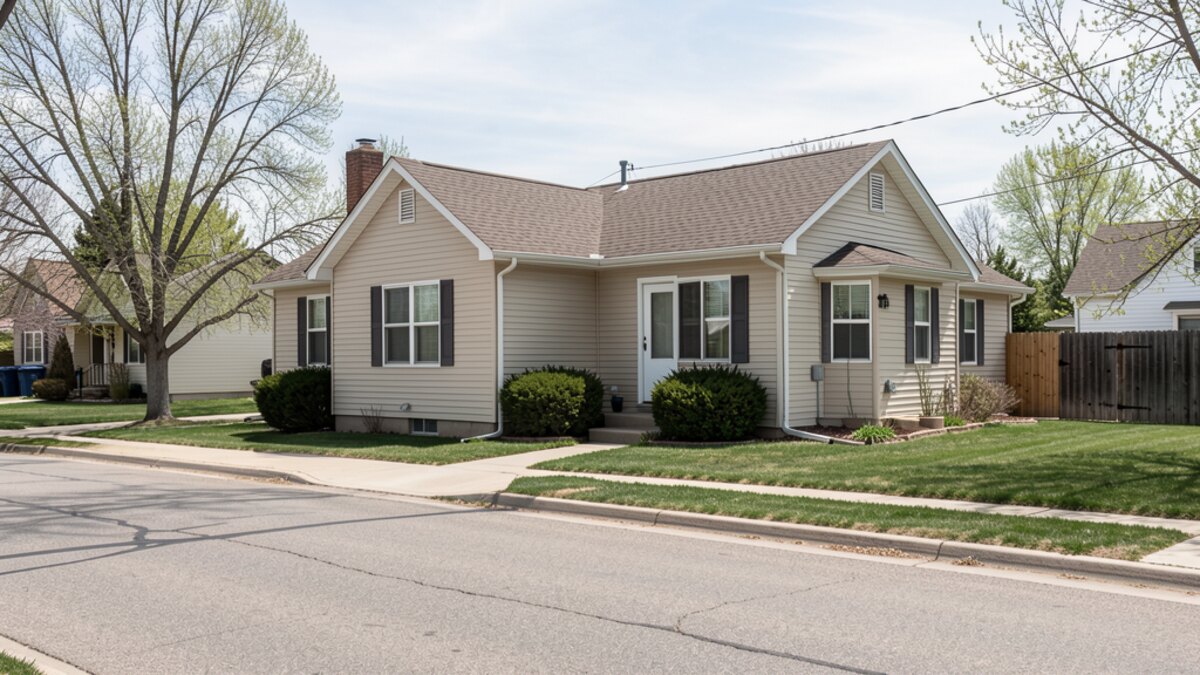 Representative older Gillette Wyoming residential home