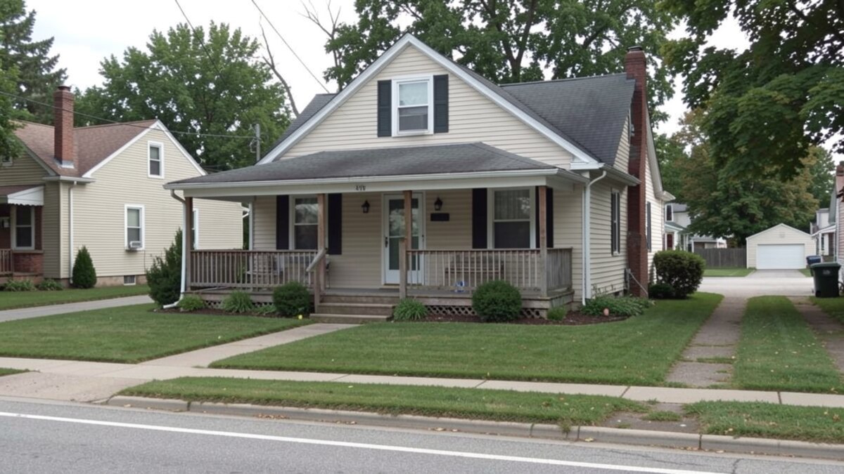 Representative older Greenville Ohio residential home