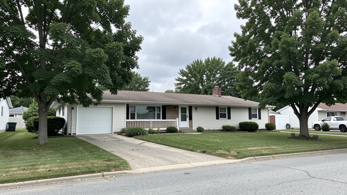 Representative older Huntington Indiana residential home