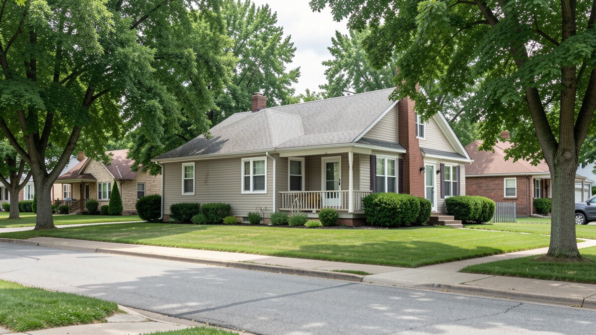 Representative older Manhattan Kansas residential home