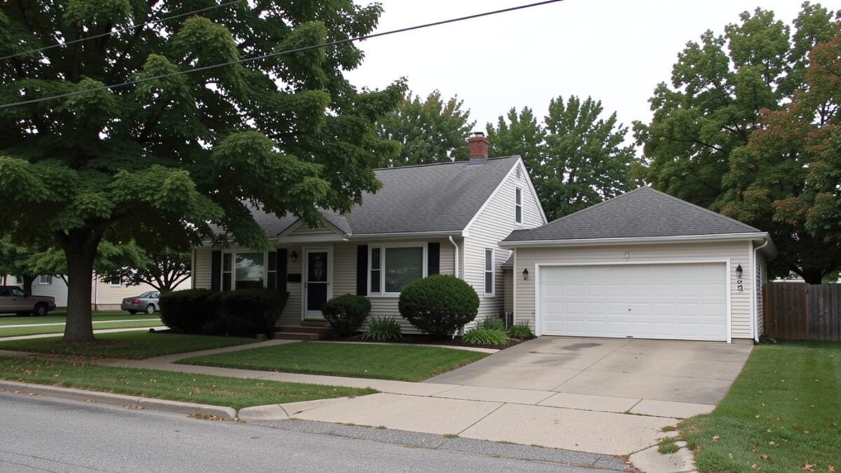 Ordinary Mankato Blue Earth County detached garage home