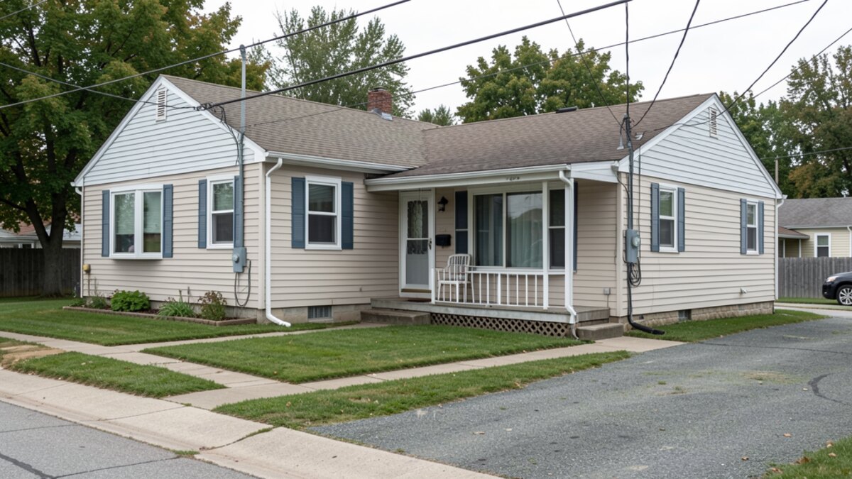 older small rental duplex or compact multifamily property in Rochester Minnesota