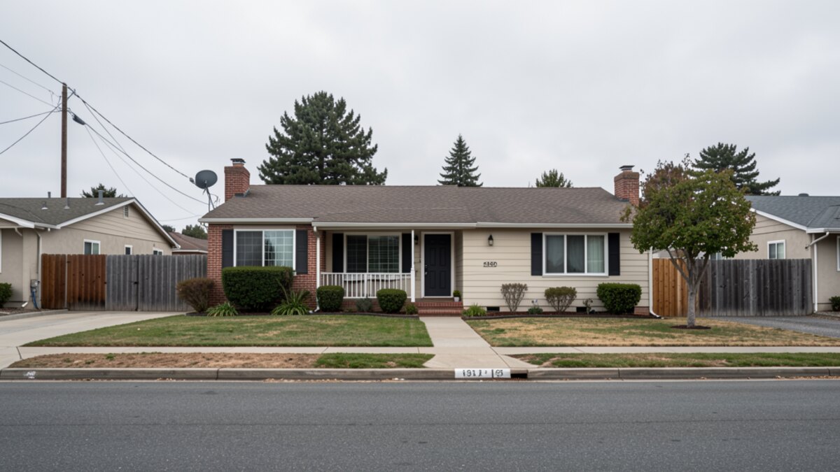 Representative older Salinas California residential home