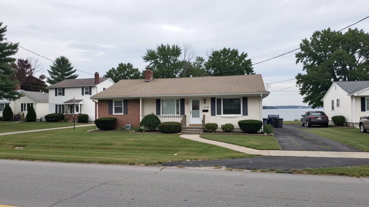 Representative older Sandusky Ohio residential home