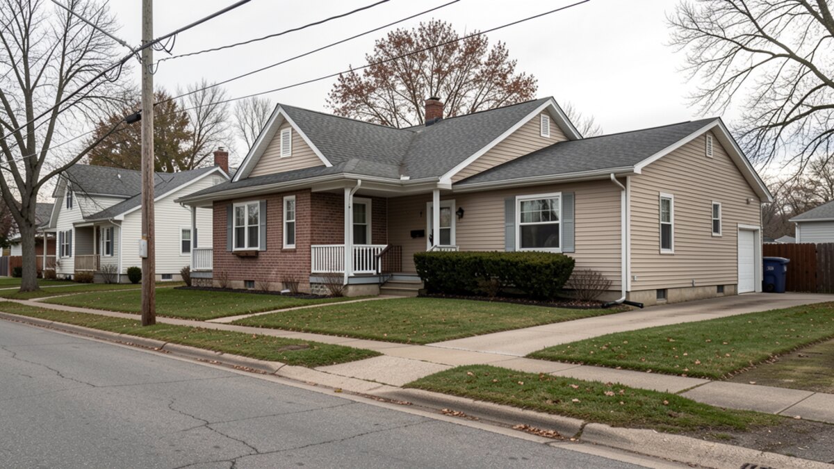 older small rental duplex or compact multifamily property in Sheboygan Wisconsin