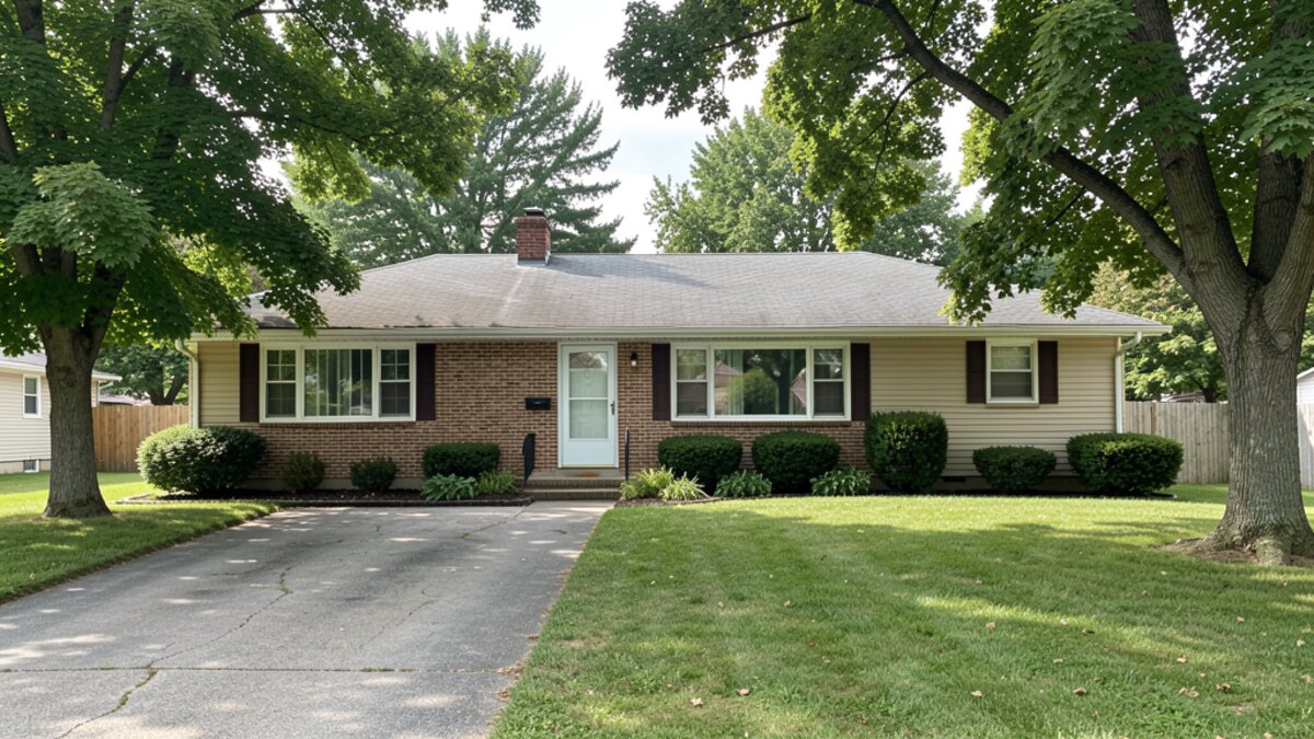 Representative older Springfield Ohio residential home