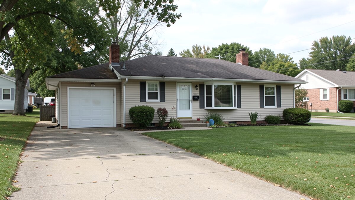 Representative older Sterling Illinois residential home