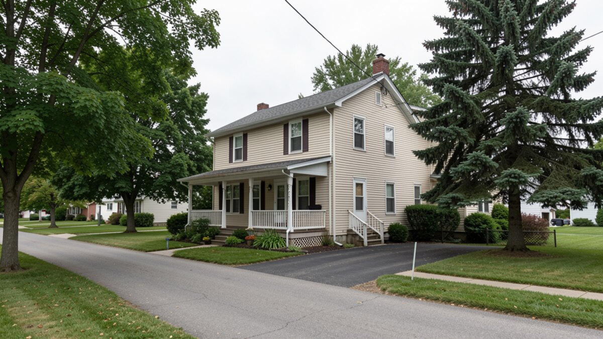 Representative older Stevens Point Wisconsin residential home