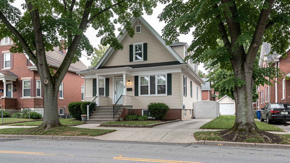Representative older Trenton New Jersey residential home