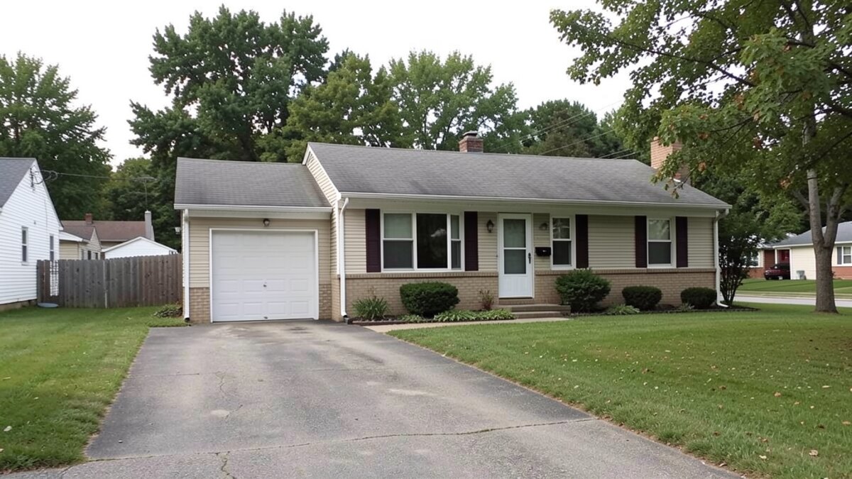 Representative older Warsaw Indiana residential home