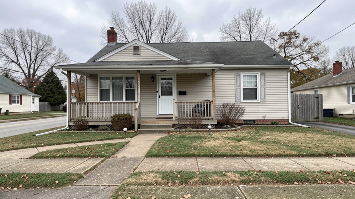 Representative older Wooster Ohio residential home